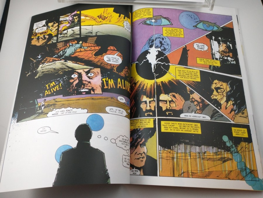 Dune - Koch Films Ultimate Edition comic book sample pages