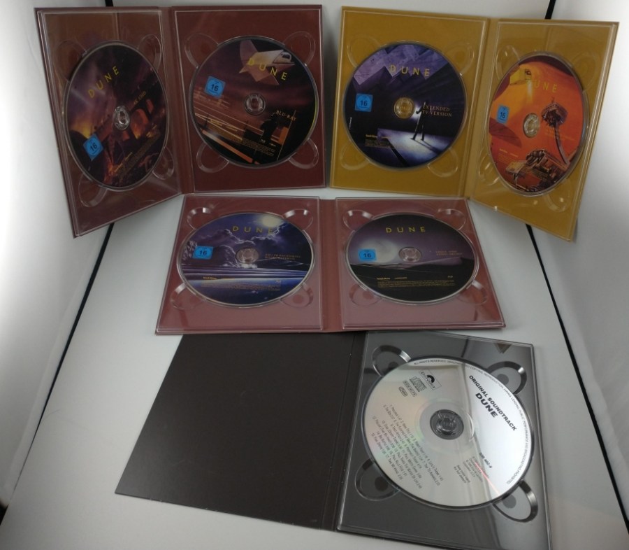 Dune - Koch Films Ultimate Edition disc cases
