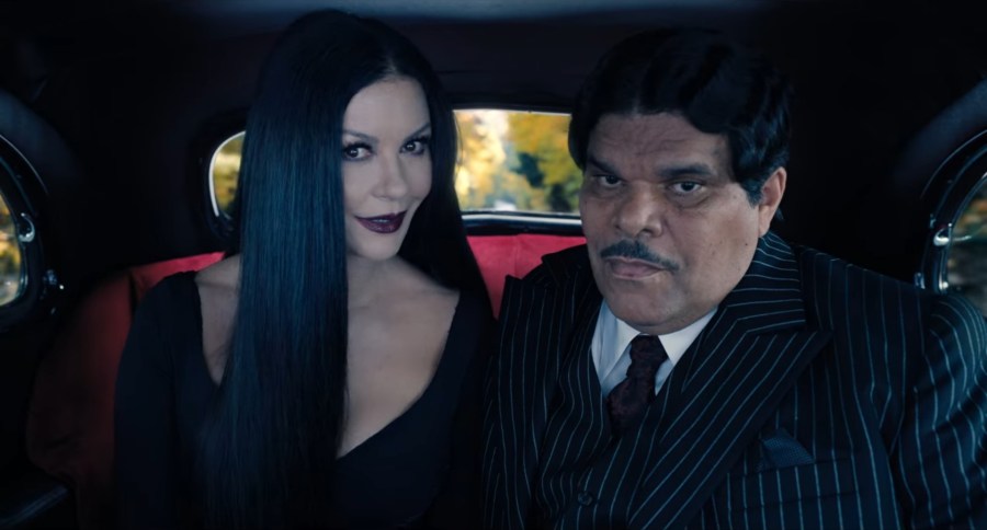 Wednesday (2022) - Catherine Zeta-Jones & Luis Guzman as Morticia & Gomez Addams