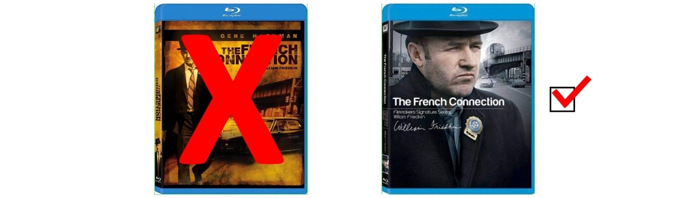 The French Connection Blu-ray banner