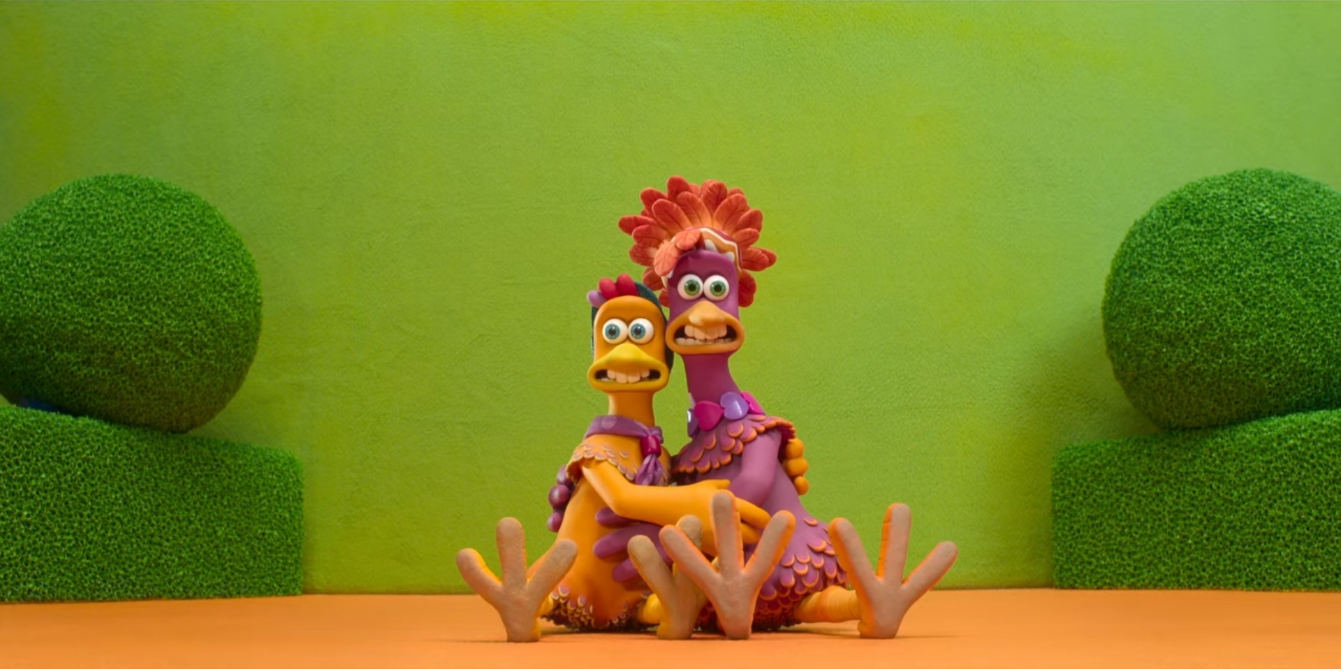 Chicken Run: Dawn of the Nugget (2023) - Molly and Frizzle Chicken Run: Dawn of the Nugget (2023) - Molly and Frizzle