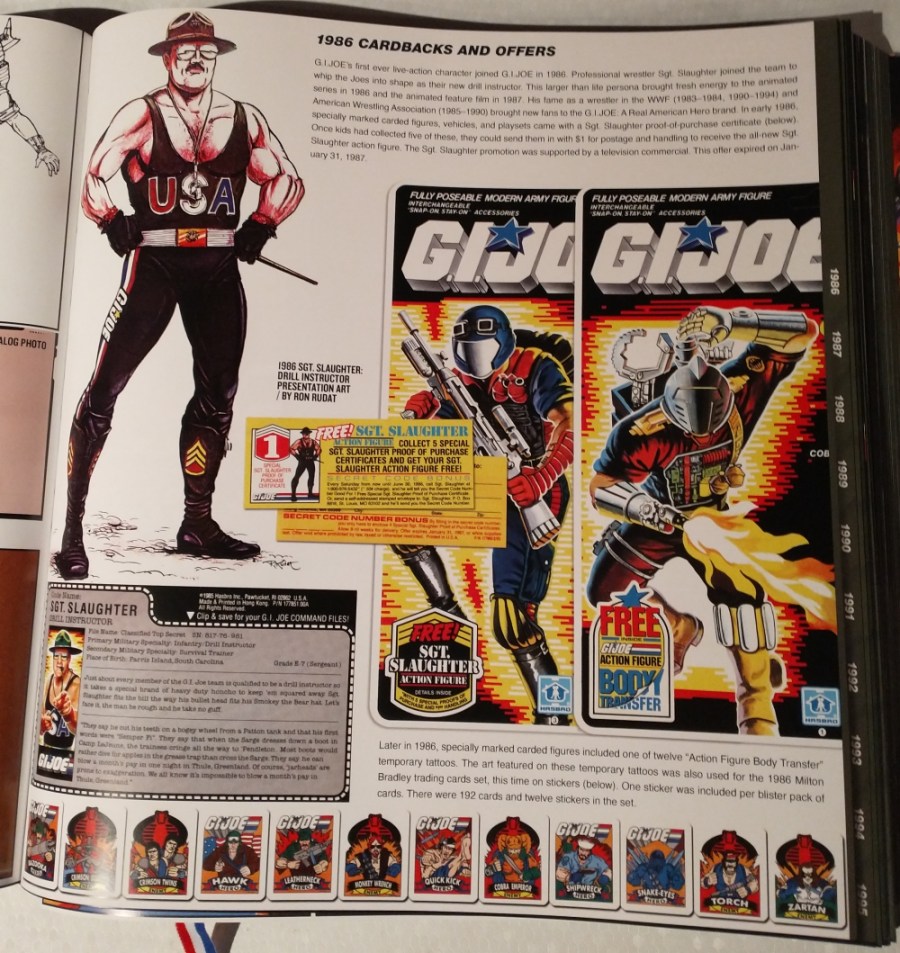 The Art of G.I. Joe: A Real American Hero Omnibus Hardcover (2023) - Sgt. Slaughter The Art of G.I. Joe: A Real American Hero Omnibus Hardcover (2023) - Sgt. Slaughter