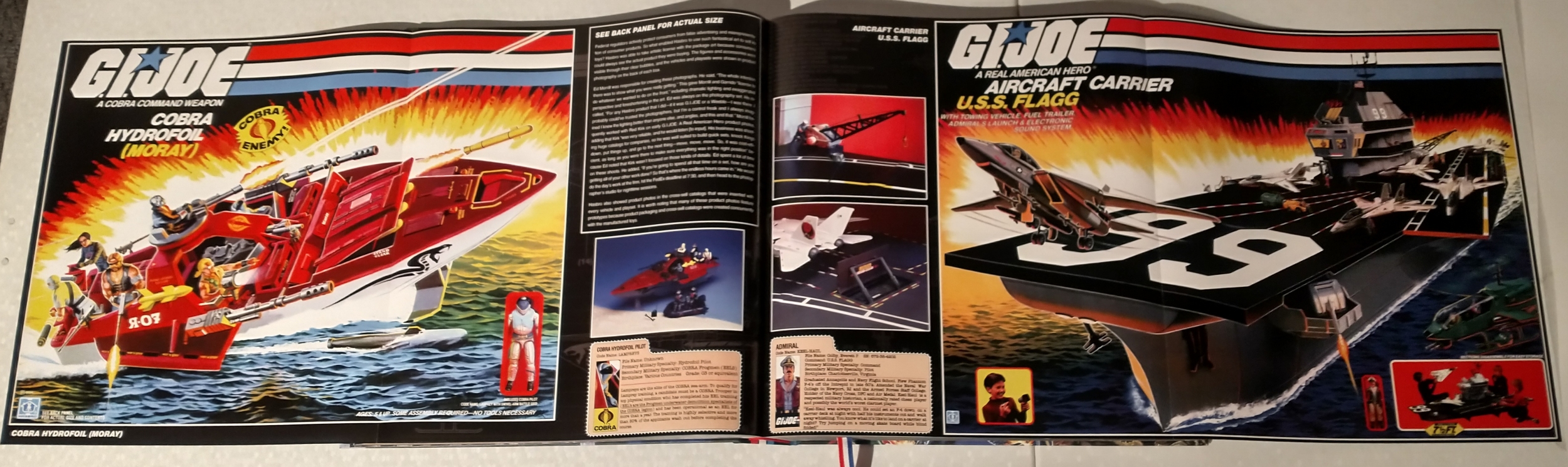 The Art of G.I. Joe: A Real American Hero Omnibus Hardcover (2023) - 1985 Moray and U.S.S. Flagg The Art of G.I. Joe: A Real American Hero Omnibus Hardcover (2023) - 1985 Moray and U.S.S. Flagg