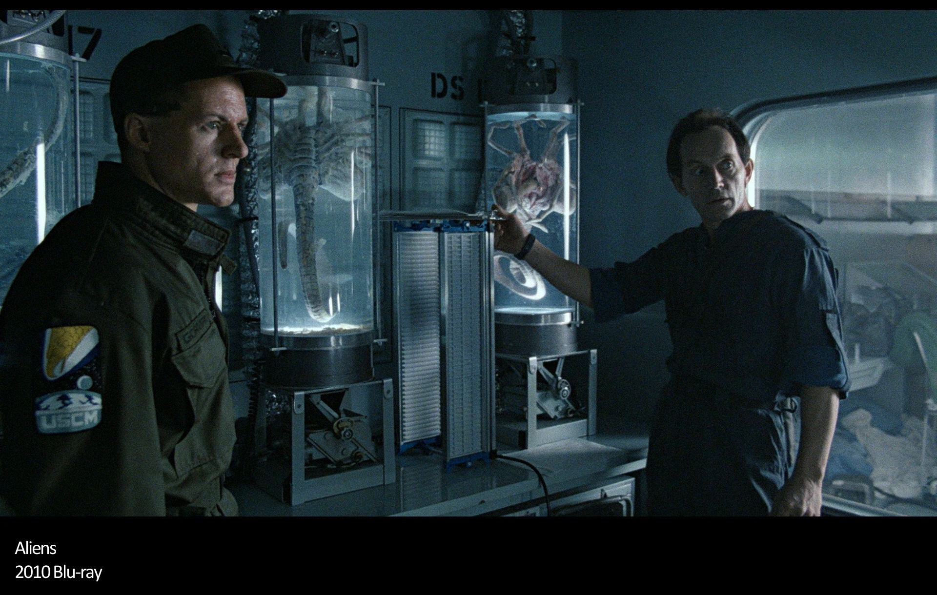 Aliens (1986) Comparison 5 Lance Henriksen - 2010 Blu-ray