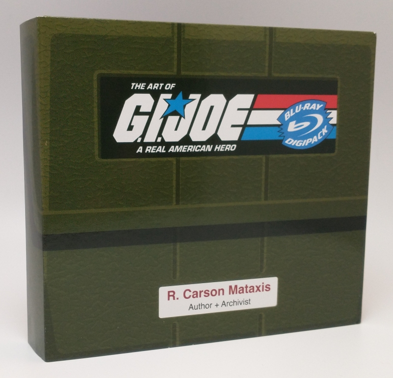 The Art of G.I. Joe: A Real American Hero Blu-ray Digipack (2024) front cover
