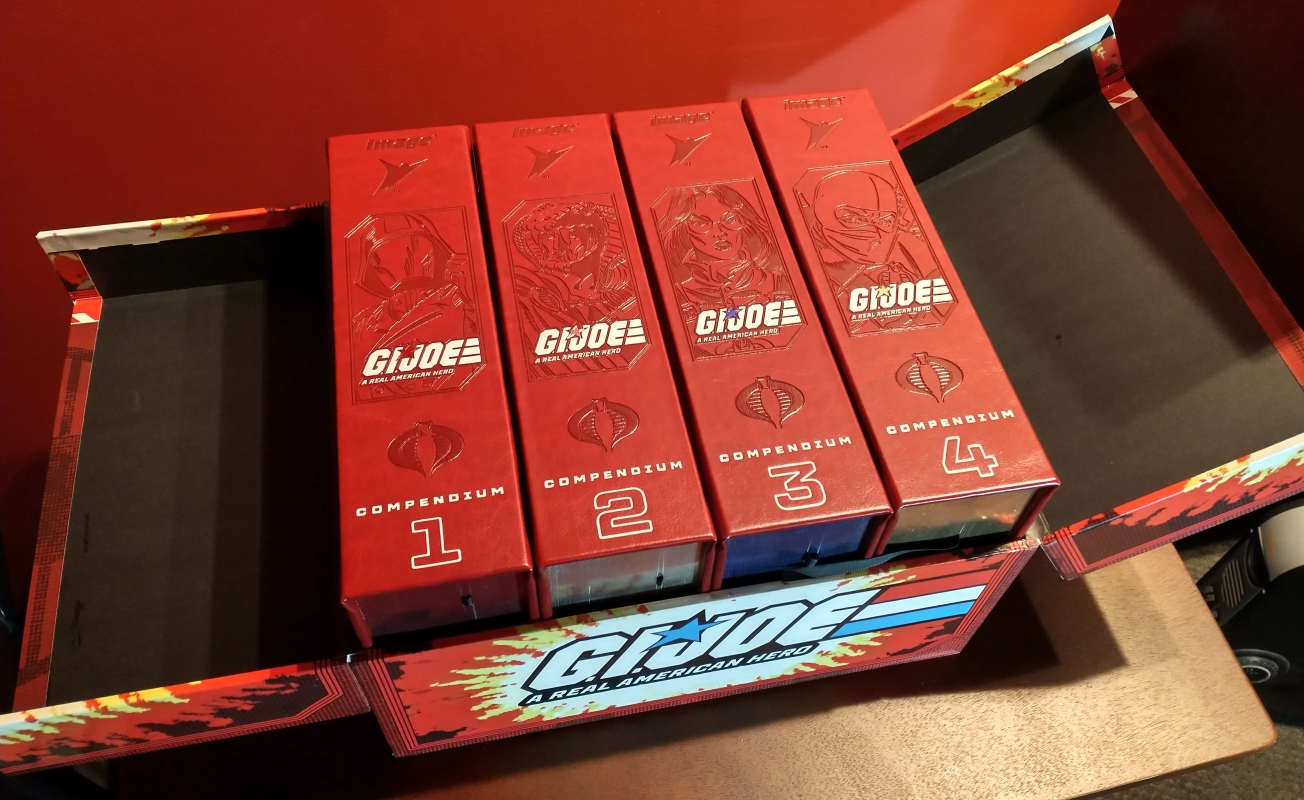 G.I. Joe Comic Compendium - Box opened