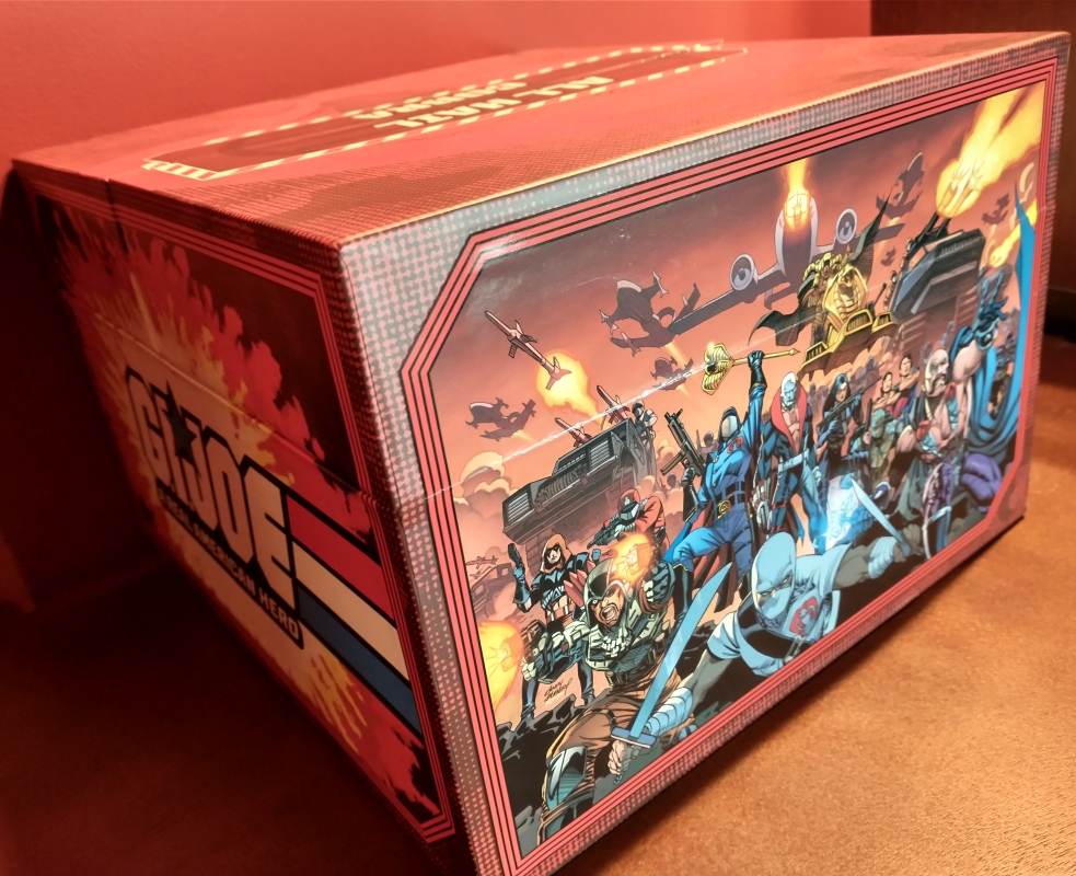 G.I. Joe Comic Compendium - Box rear G.I. Joe Comic Compendium - Box rear