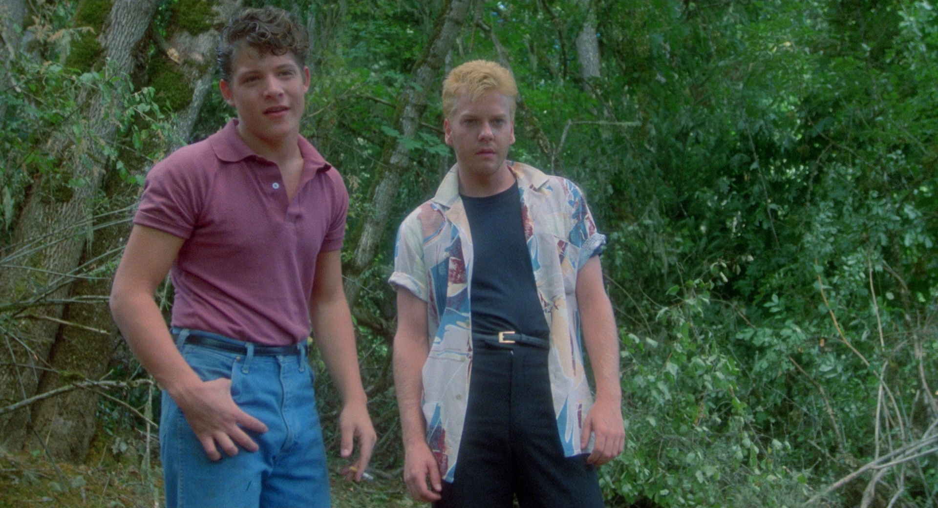 Stand By Me (1986) - Bradley Gregg & Kiefer Sutherland Stand By Me (1986) - Bradley Gregg & Kiefer Sutherland