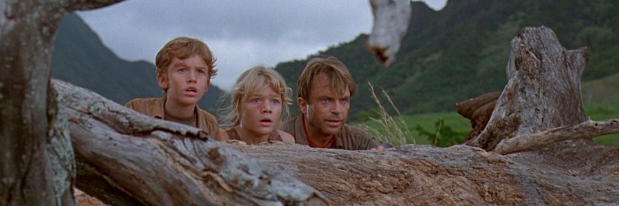 Jurassic Park (1993) - Joseph Mazzello, Ariana Richards, & Sam Neill
