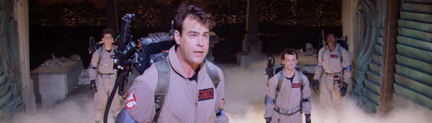 Ghostbusters (1984) - Dan Aykroyd, Harold Ramis, Bill Murray, and Ernie Hudson