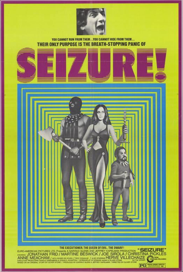 Seizure (1974) - Movie poster Seizure (1974) - Movie poster