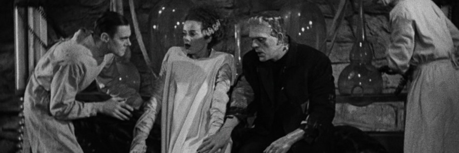 The Bride of Frankenstein (1935) Else Lanchester & Boris Karloff