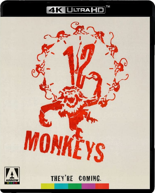 12 Monkeys (1995) 4K Ultra HD Blu-ray alternate cover