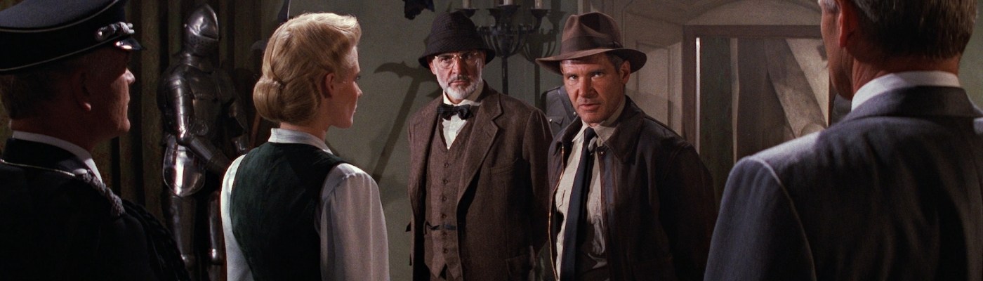 Indiana Jones and the Last Crusade (1989) Sean Connery & Harrison Ford