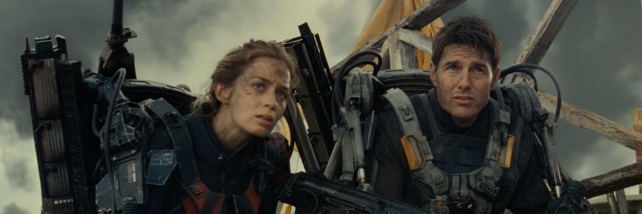 Edge of Tomorrow (2014) Emily Blunt & Tom Cruise