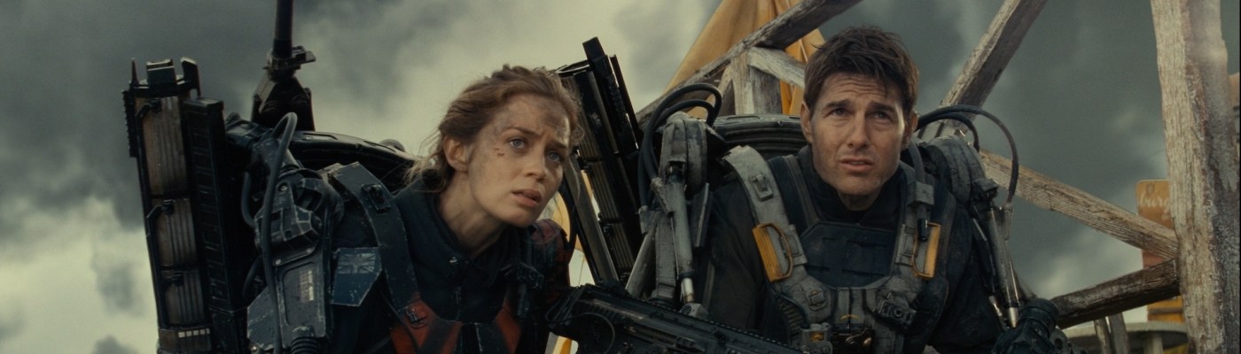 Edge of Tomorrow (2014) Emily Blunt & Tom Cruise