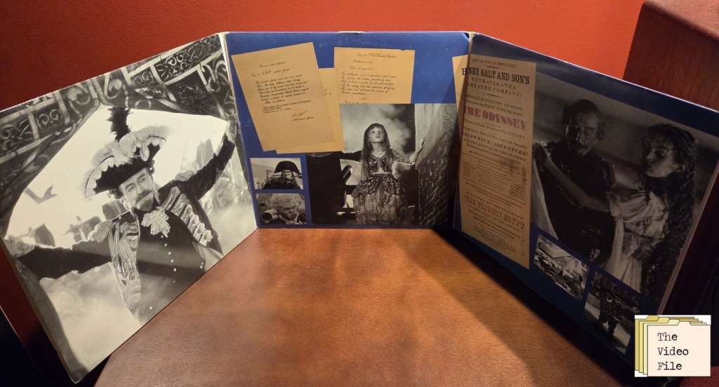 The Adventures of Baron Munchausen (1988) Criterion Collection Laserdisc interior gatefold