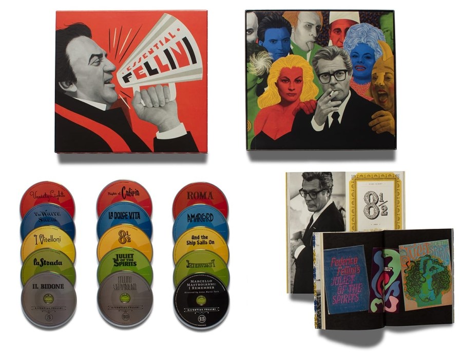 Essential Fellini Criterion Collection Blu-ray box set Essential Fellini Criterion Collection Blu-ray box set