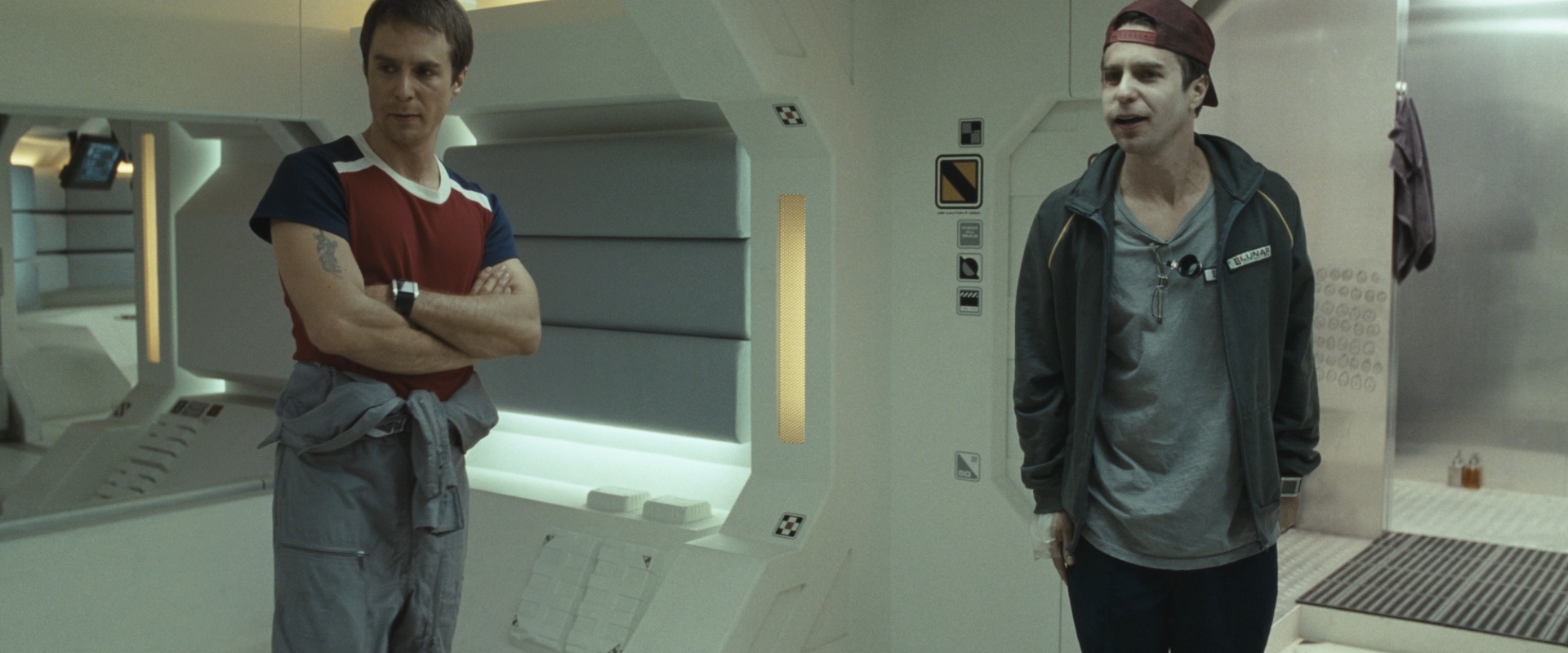 Moon (2009) - Sam Rockwell & Sam Rockwell Moon (2009) - Sam Rockwell & Sam Rockwell
