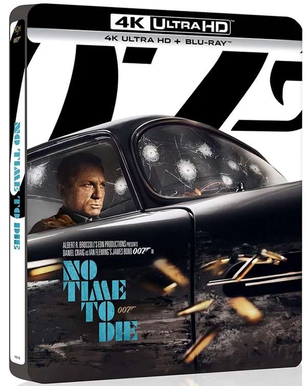 No Time to Die (2021) 4K Ultra HD Blu-ray SteelBook No Time to Die (2021) 4K Ultra HD Blu-ray SteelBook