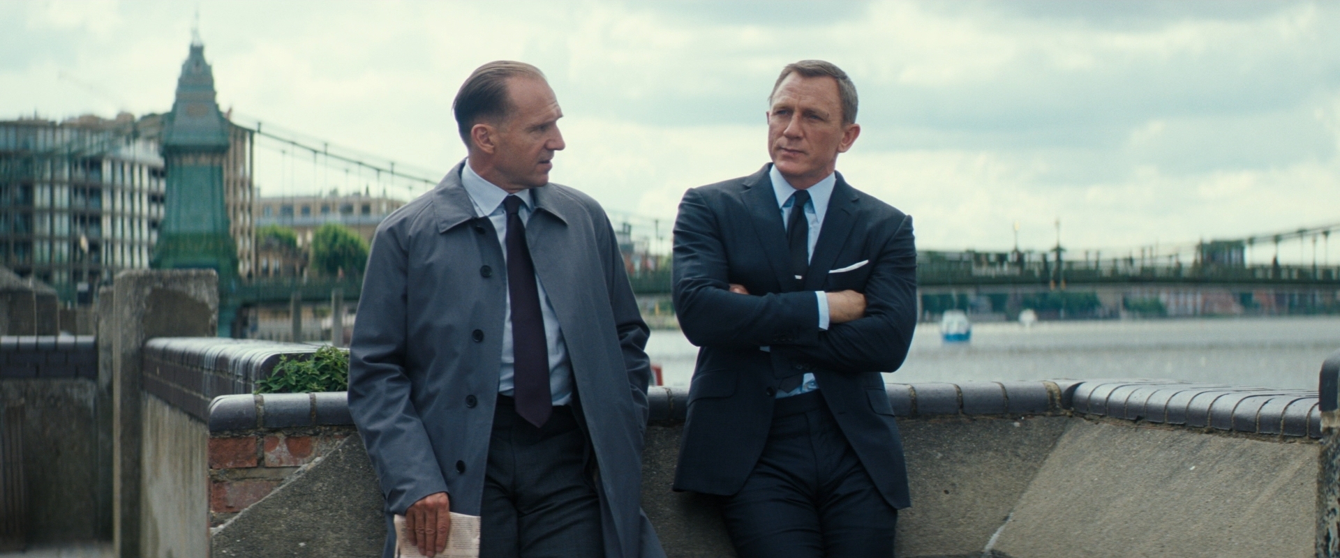 No Time to Die (2021) - Ralph Fiennes & Daniel Craig No Time to Die (2021) - Ralph Fiennes & Daniel Craig