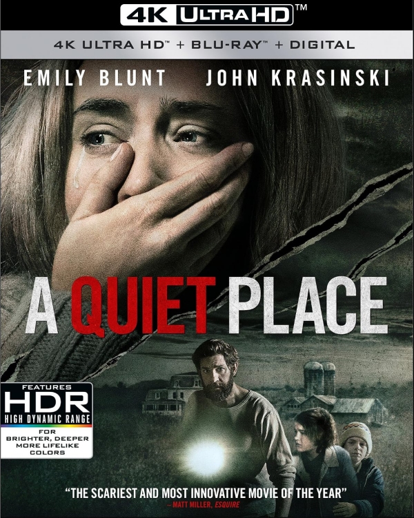 A Quiet Place (2018) 4K Ultra HD Blu-ray A Quiet Place (2018) 4K Ultra HD Blu-ray